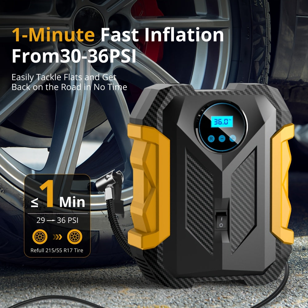 Air Compressor Pump Portable Digital Tire Inflator-3
